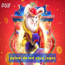 painel de led para jogos